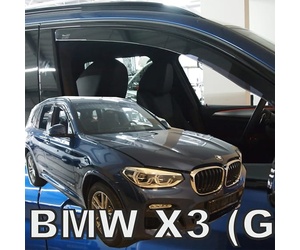 ΑΝΕΜΟΘΡΑΥΣΤΕΣ ΓΙΑ BMW X3 G01 5D 2017-2021 ΖΕΥΓΑΡΙ ΑΠΟ ΕΥΚΑΜΠΤΟ ΦΙΜΕ ΠΛΑΣΤΙΚΟ HEKO - 2 ΤΕΜ.