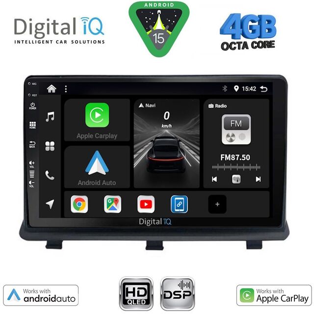 DIGITAL IQ BXF 16480_CPAA (9inc) MULTIMEDIA TABLET for OPEL ANTARA mod. 2006-2016