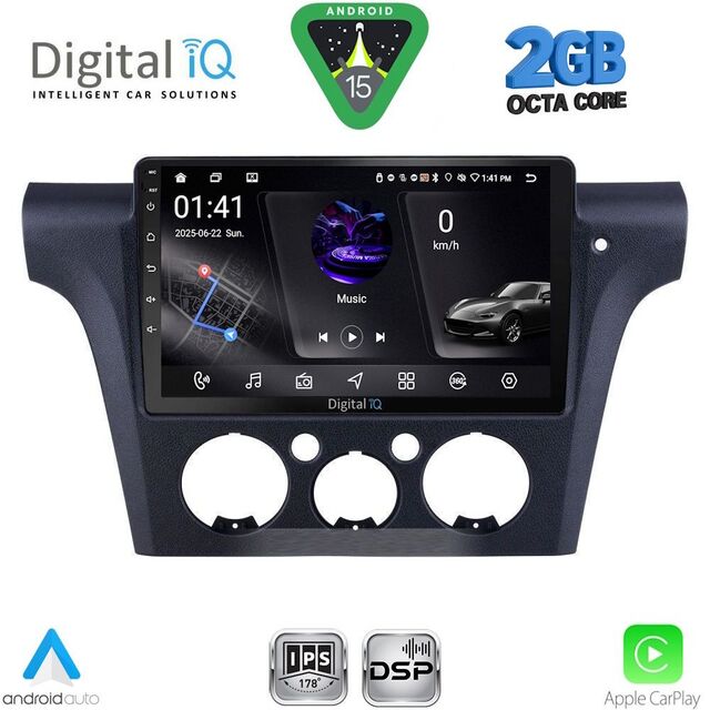 DIGITAL IQ RSF 4441_CPA CLIMA (10inc) MULTIMEDIA TABLET for MITSUBISHI OUTLANDER mod. 2001-2005 with CLIMA