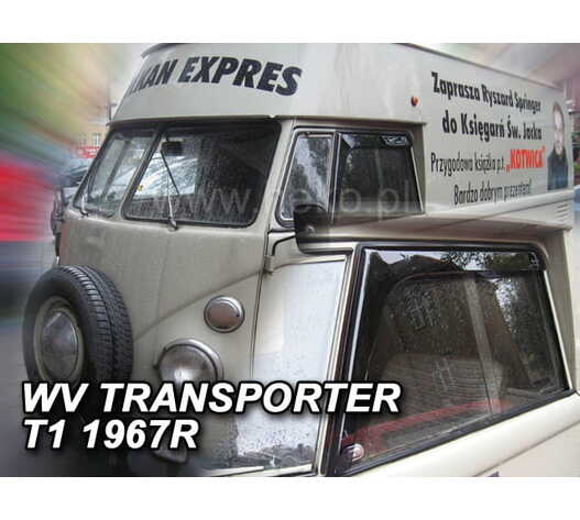 ΑΝΕΜΟΘΡΑΥΣΤΕΣ ΓΙΑ VW TRANSPORTER T1 2D 1969 - (ΑΥΤΟΚΟΛΛΗΤΟΙ)  ΑΥΤΟΚΙΝΗΤΟΥ ΑΠΟ ΕΥΚΑΜΠΤΟ ΦΙΜΕ ΠΛΑΣΤΙΚΟ HEKO - 2 ΤΕΜ.