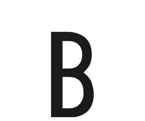 ΑΥΤΟΚΟΛΛΗΤΟ ΓΡΑΜΜΑ ΠΙΝΑΚΙΔΩΝ 60x30mm "B"