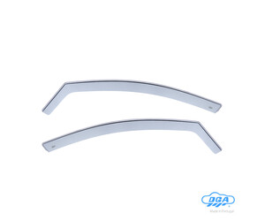 ΖΕΥΓΑΡΙ ΜΠΡΟΣΤΙΝΟΙ ΑΝΕΜΟΘΡΑΥΣΤΕΣ ΓΙΑ RENAULT MEGANE 4D/5D 2016+ ΑΠΟ ΕΥΚΑΜΠΤΟ ΧΥΤΟ ΑΚΡΥΛΙΚΟ ΓΥΑΛΙ  (CAST ACRYLIC GLASS) DGA - 2 ΤΕΜ.