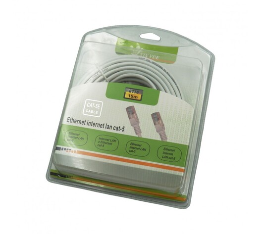 ΚΑΛΩΔΙΟ ETHERNET CAT-5E 15m TY-8776