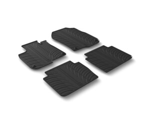 Lampa - Πατάκια λαστιχένια για Honda CR-V 11/2018> για προστασία του εσωτερικού από νερό λάσπη και βρωμιά με αντιολισθητικό σχεδιασμό και σταθερή εφαρμογή – 4 τεμ. (L2455.5)