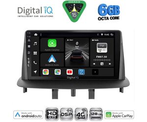 DIGITAL IQ BXF 17556_CPAA (9inc) MULTIMEDIA TABLET for RENAULT MEGANE 3 mod. 2009-2016