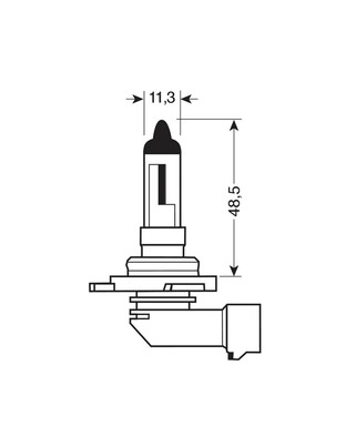 HIR2 12V 65W PX22d STANDARD LINE ΑΛΟΓΟΝΟΥ BLISTER 1ΤΕΜ.