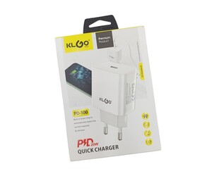 ΑΝΤΑΠΤΟΡΑΣ 20W/3A ΤΑΧΕΙΑΣ ΦΟΡΤΙΣΗΣ PD-100