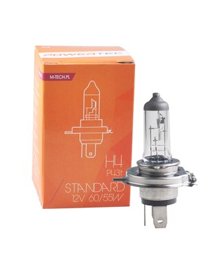 H4 12V 60/55W P43t POWERTEC STANDARD ΑΛΟΓΟΝΟΥ ΚΟΥΤΙ  M-TECH - 1ΤΕΜ.
