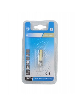 LED ΛΑΜΠΑ 12V/G4/3W/6000K RH-3W