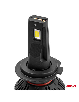 Amio - ΛΑΜΠΕΣ LED H7 9-16V 90W 6.500K 9900lm CAN BUS (ME ΑΝΕΜΙΣΤΗΡΑΚΙ) X3 SERIES - 2ΤΕΜ. (02980/AM)