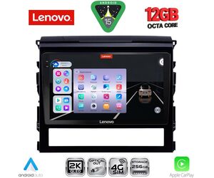 LENOVO SSZ 12725_CPA (9inc) MULTIMEDIA TABLET for TOYOTA LANDCRUISER mod. 2016-2019