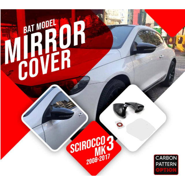 Καπάκια καθρεφτών batman - Vw Scirocco 2008-2017