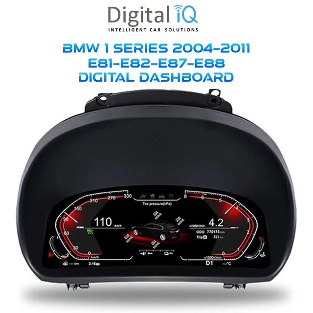 DIGITAL IQ DDD 947_DC (11in) DIGITAL INSTRUMENT CLUSTER for BMW 1 Series (E87-E88) mod. 2004-2011