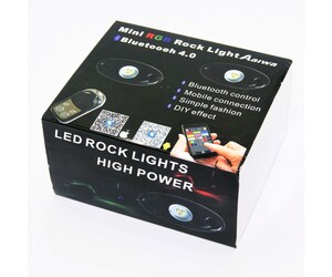 MINI RGB ROCK LIGHT BLUETOOTH 4 AIWA AU-AC-7083