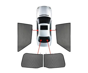 CarShades - ΚΟΥΡΤΙΝΑΚΙΑ  CAR SHADES ΓΙΑ SKODA SUPERB B8 5D 2015+ - 4 ΤΕΜ. (PVC.SKO-SUPE-5-C)