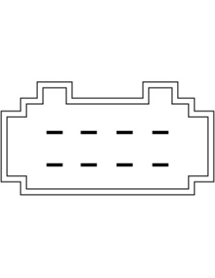 Διακόπτης Παραθύρου για VW GOLF 3 /CADDY 2 /POLO /VENTO /SHARAN 8PIN