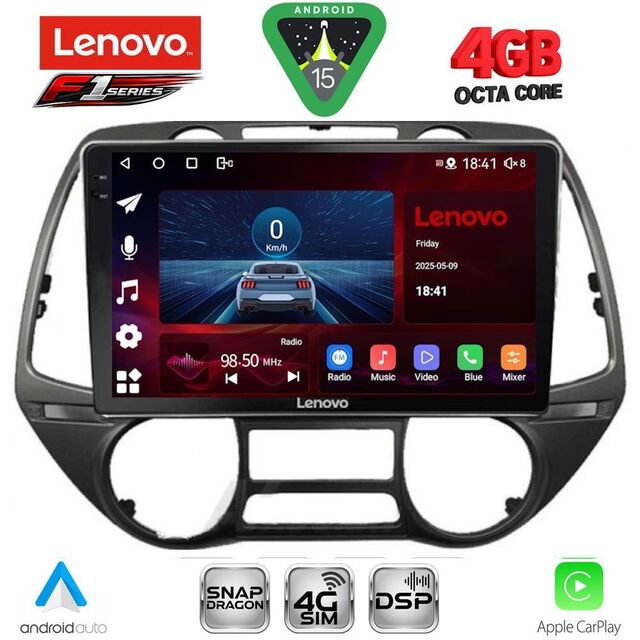 LENOVO SSQ 9226_CPA  (9inc) MULTIMEDIA TABLET for HYUNDAI i20 mod. 2008-2014