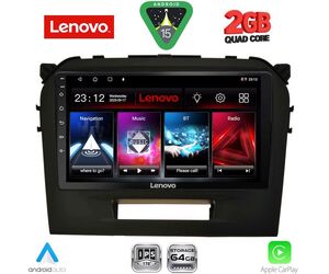 LENOVO LVD 2697BL_CPA (9inc) MULTIMEDIA TABLET for SUZUKI VITARA mod. 2016-2025 (BLACK)