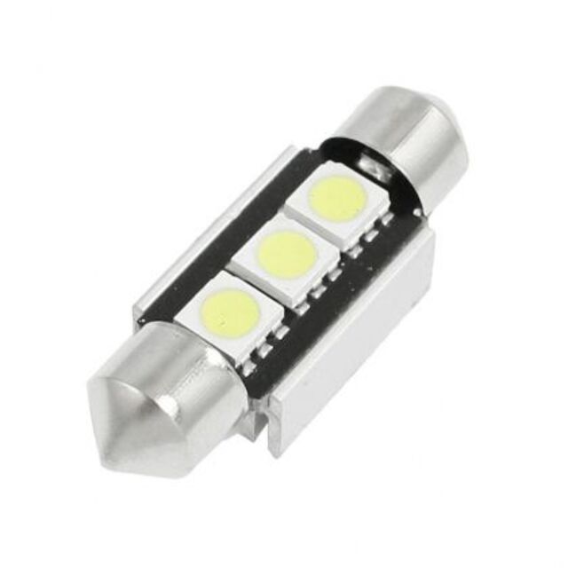 Led λάμπα για πλαφονιέρα CANBUS με 3 SMD led 44 mm