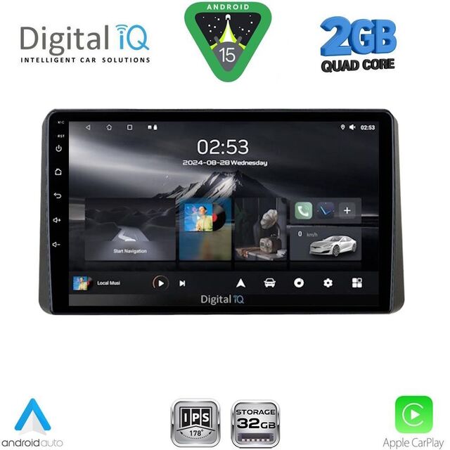 DIGITAL IQ RSD 1328_CPA (10inc) MULTIMEDIA TABLET for KIA SPORTAGE mod. 2021+