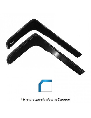 ΑΝΕΜΟΘΡΑΥΣΤΕΣ ΓΙΑ MERCEDES 817 2D 1991+  / AXOR 2D 2001+  ΖΕΥΓΑΡΙ ΦΟΡΤΗΓΟΥ ΑΠΟ ΕΥΚΑΜΠΤΟ ΦΙΜΕ ΠΛΑΣΤΙΚΟ HEKO - 2 ΤΕΜ.