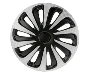Lampa - Τάσι Αυτοκινήτου 13’’ Kojin Carbon TECH-ONE από υλικό ABS Ασημί / Μαύρο - 1 TEM (L3147.1)