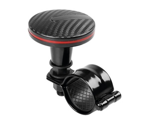 ΤΕΜΠΕΛΗΣ ΤΙΜΟΝΙΟΥ SPINNY LINE 60mm ΓΙΑ ΤΙΜΟΝΙΑ 30-37mm (ΜΑΥΡΟ CARBON ΜΕ ΚΟΚΚΙΝΗ ΡΙΓΑ)