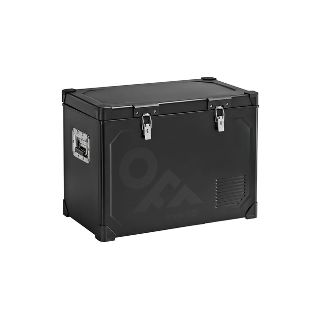 ΨΥΓΕΙΟ TB46 STEEL BLACK ΜΕΤΑΛΛΙΚΟ 45L 12/24V 85W 488x682x405mm INDEL B - 1 TEM.