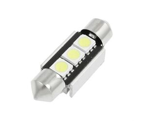 Led λάμπα για πλαφονιέρα CANBUS με 3 SMD led 39 mm