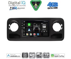 DIGITAL IQ BXK 19424_CPAA (10inc) MULTIMEDIA TABLET for MERCEDES SPRINTER mod. 2018-2026