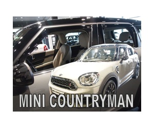 ΑΝΕΜΟΘΡΑΥΣΤΕΣ ΓΙΑ MINI COUNTRYMAN F60 5D 2017+ ΣΕΤ ΑΥΤΟΚΙΝΗΤΟΥ ΑΠΟ ΕΥΚΑΜΠΤΟ ΦΙΜΕ ΠΛΑΣΤΙΚΟ HEKO - 4 ΤΕΜ.