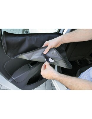 ΠΡΟΣΤΑΤΕΥΤΙΚΟ ΚΑΛΥΜΜΑ ΠΟΡΤΑΣ ΜΕ ΘΗΚΕΣ PET DOOR PROTECTORS 70x43cm 2ΤΕΜ.