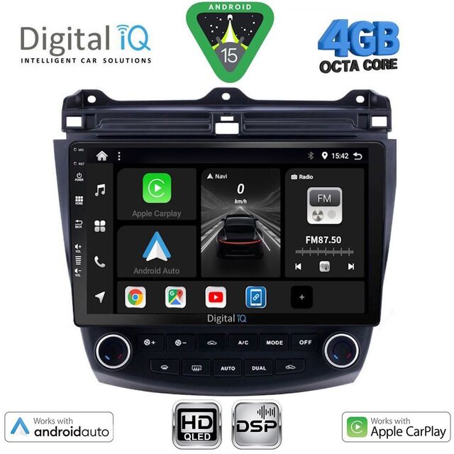 DIGITAL IQ BXF 17182_CPAA (10inc) MULTIMEDIA TABLET for HONDA ACCORD mod. 2003-2007