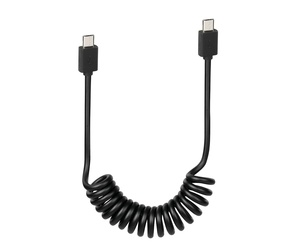 ΚΑΛΩΔΙΟ ΦΟΡΤΙΣΗΣ ΚΙΝΗΤΟΥ E-BIKE SPRING MICRO USB- MICRO USB ΣΠΙΡΑΛ 25-100cm