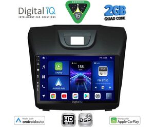 DIGITAL IQ BXC 3255_CPAA (9inc) MULTIMEDIA TABLET for ISUZU DMAX mod. 2012-2020