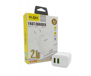 ΤΑΧΥΦΟΡΤΙΣΤΗΣ 2.1Α ΜΕ 2 ΘΥΡΕΣ USB KC-11