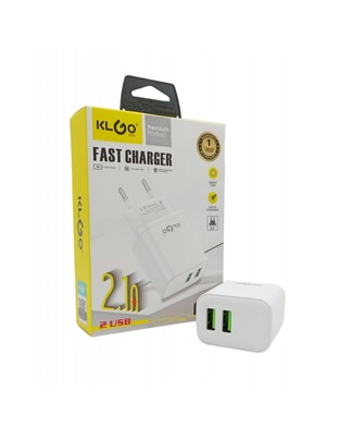 ΤΑΧΥΦΟΡΤΙΣΤΗΣ 2.1Α ΜΕ 2 ΘΥΡΕΣ USB KC-11