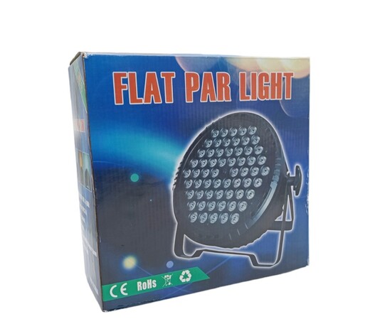 LED ΦΩΤΟΡΥΘΜΙΚΟ FLAT PAR LIGHT RGBW 60LEDS KDB-03258