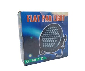 LED ΦΩΤΟΡΥΘΜΙΚΟ FLAT PAR LIGHT RGBW 60LEDS KDB-03258