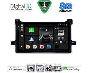 DIGITAL IQ BXK 20727_CPAA (9inc) MULTIMEDIA TABLET for TOYOTA PRIUS mod. 2016-2020