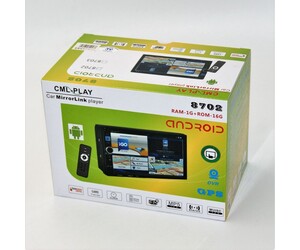 CAR MIRRORLINK PLAYER 8702 RAM-512M+ROM-8G AU-AC-7087