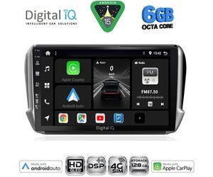 DIGITAL IQ BXF 17508_CPAA (10inc) MULTIMEDIA TABLET for PEUGEOT 208-2008 mod. 2012-2021