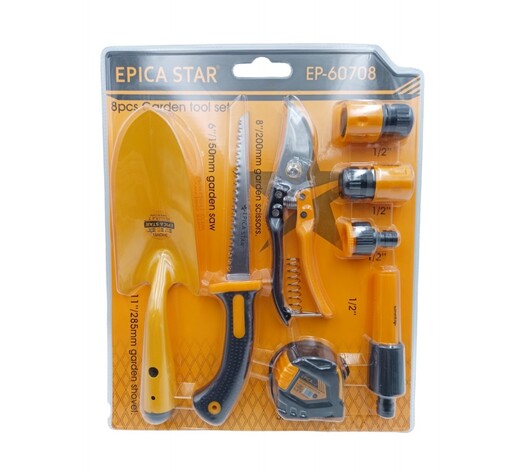 ΕΡΓΑΛΕΙΑ ΚΗΠΟΥ ΣΕΤ 8ΤΜΧ EPICA STAR EP-60708