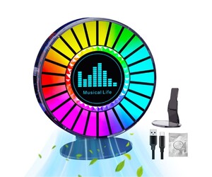 LED RGB ΦΩΤΟΡΥΘΜΙΚΟ ΑΥΤΟΚΙΝΗΤΟΥ ΜΕ ΑΡΩΜΑΤΙΚΟ XD-04097