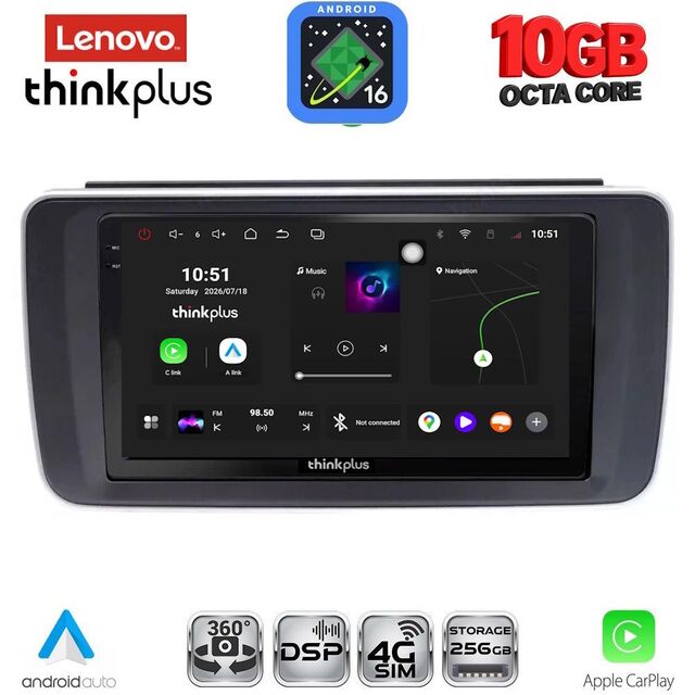 LENOVO LTM 11473_CPA (9inc) MULTIMEDIA TABLET for NISSAN LEAF mod. 2018-2026