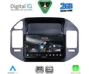 DIGITAL IQ RSD 1444_CPA (9inc) MULTIMEDIA TABLET for MITSUBISHI PAJERO mod. 1999-2006