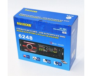 RADIO AUTI STORE 6248 BLUETOOTH ROLINGER AU-TO-2335