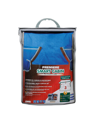 ΣΕΤ ΚΟΥΡΤΙΝΕΣ ΝΤΑΛΙΚΑΣ PREMIER SMART CABIN ΜΠΛΕ 5ΤΕΜ.