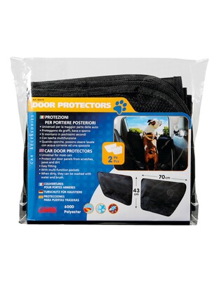 ΠΡΟΣΤΑΤΕΥΤΙΚΟ ΚΑΛΥΜΜΑ ΠΟΡΤΑΣ ΜΕ ΘΗΚΕΣ PET DOOR PROTECTORS 70x43cm 2ΤΕΜ.