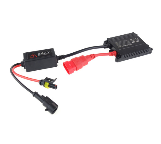 Amio - Kit Xenon H1 4300K 35W 12V με SLIM ballast για φυσικό φωτισμό δρόμου και καθαρή δέσμη με εύκολη εγκατάσταση σε περιορισμένο χώρο - 1 Σετ (01935/AM)